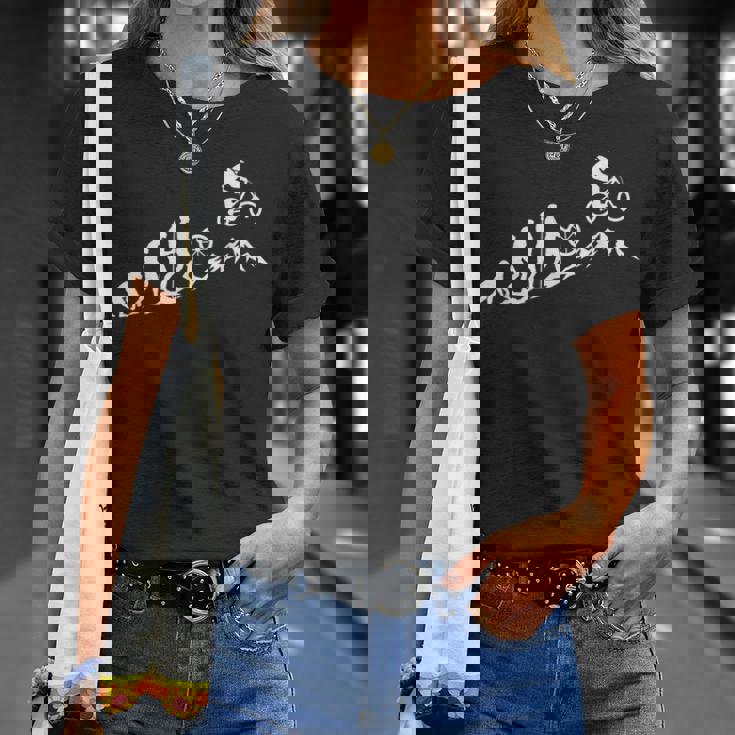 Motif Évolution Du Motardtt Amusant T-Shirt Cadeaux pour elle