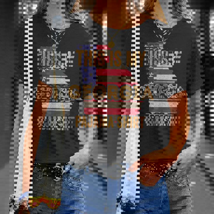 My Georgia パジャマ シャツ ファニー ジョージア Tシャツ 彼女への贈り物