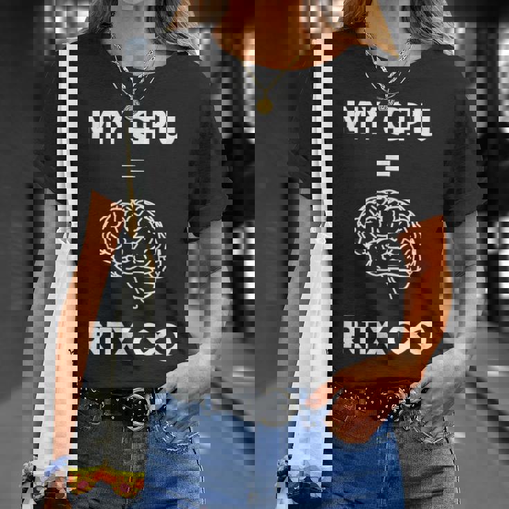 My Gpu Rtx Infinite、グラフィックスカードユニット Rtx Endless Tシャツ 彼女への贈り物