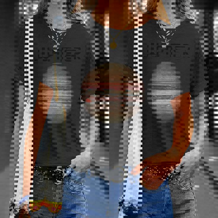 Nerdy Jupiter 天文学 科学惑星 太陽系 事実 B Tシャツ 彼女への贈り物