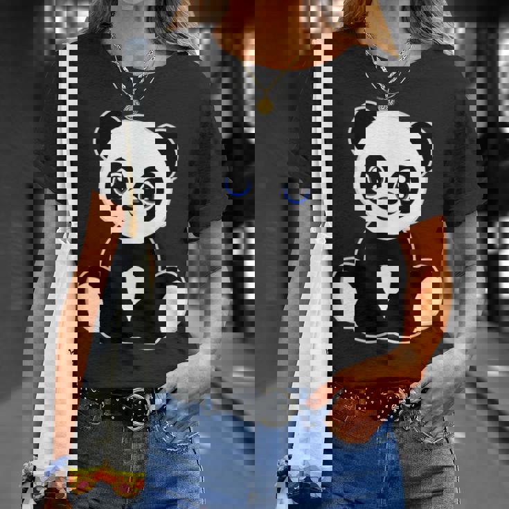 Panda Lover 幼児 女の子 男の子 トゥイーン キッズ かわいいパンダ ユース Tシャツ 彼女への贈り物