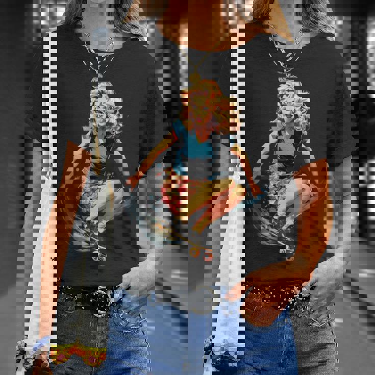 Pinup Girl スケートボード Tシャツ 彼女への贈り物