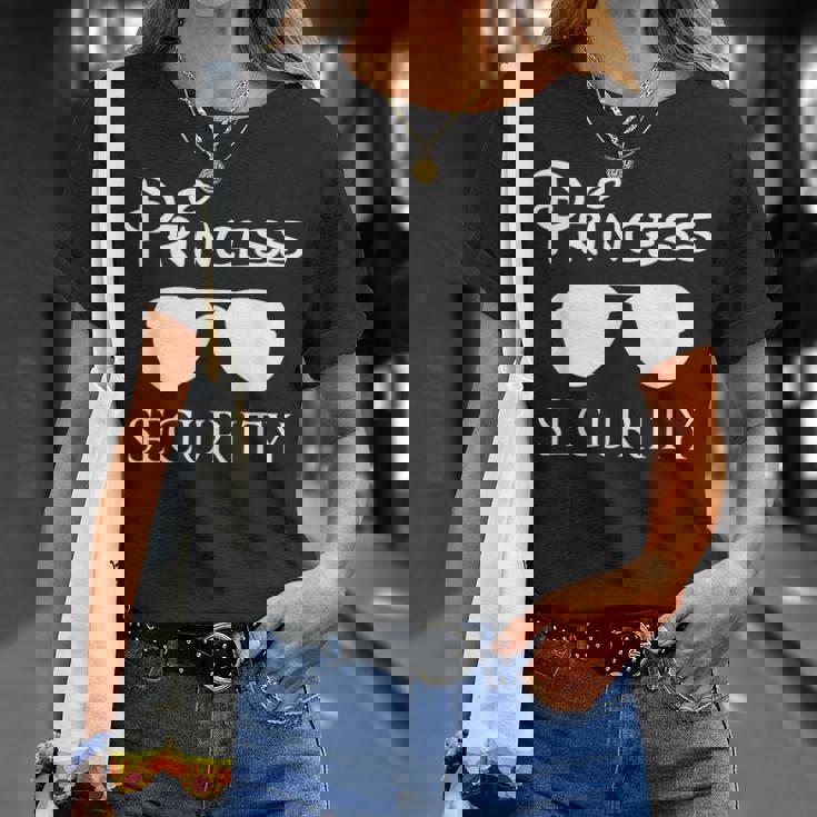 Princessecurity On Duty Family Guardian Officer Tシャツ 彼女への贈り物