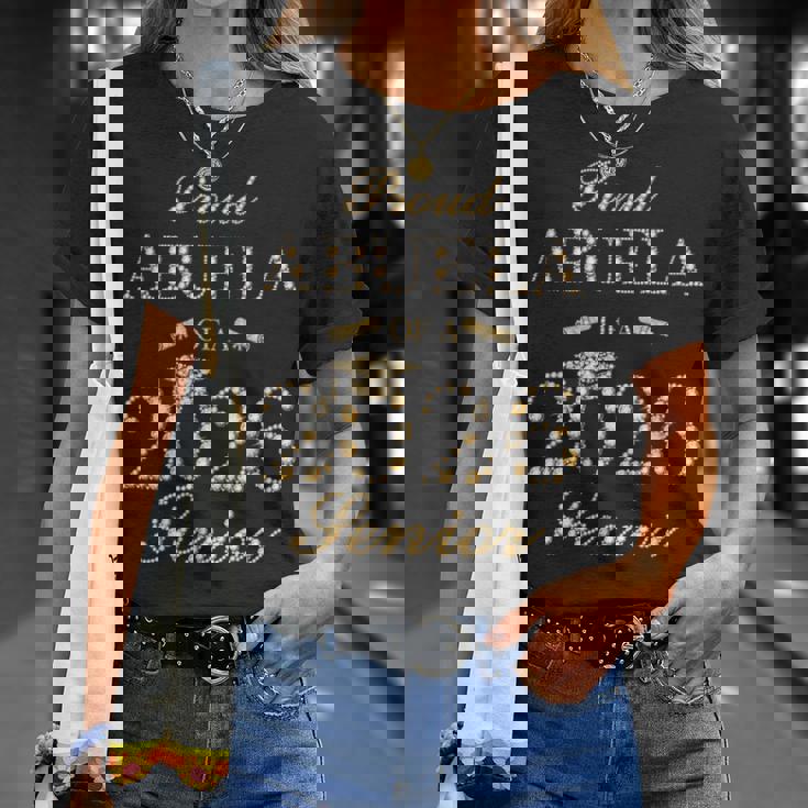 Proud Abuela Of A 2026 シニア 卒業 長袖tシャツ Tシャツ 彼女への贈り物