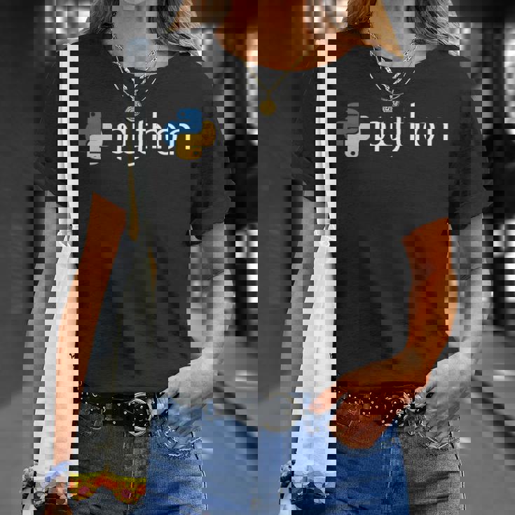 Python Programmer コンピューター デベロッパー 長袖tシャツ Tシャツ 彼女への贈り物