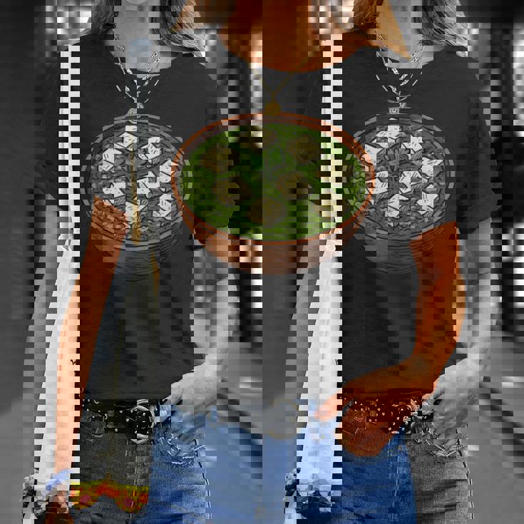 Really Like Palak Paneer Spinach Curry India Cuisine Dish T-Shirt Gifts for Her