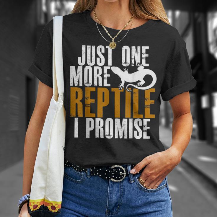 Reptile Lovers Propietarios De Lagartos Para Dueños De Reptiles Camiseta unisex Regalos para ella