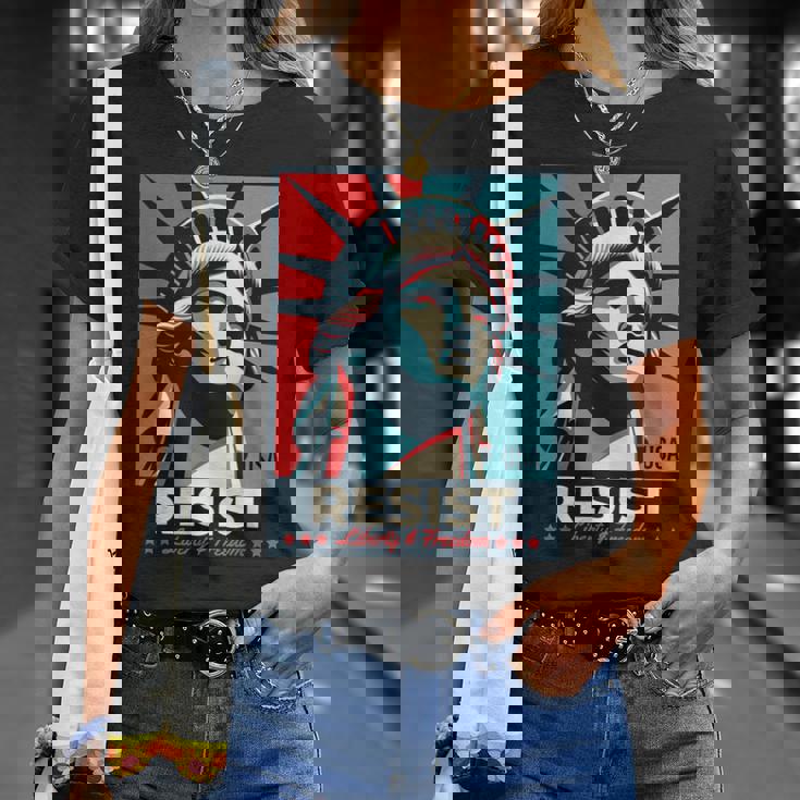 Resist 自由の女神 Resist Tシャツ 彼女への贈り物