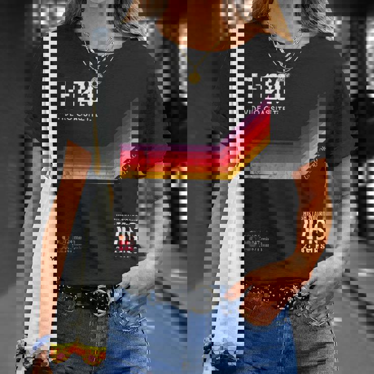 Retrohs Tape 80S Movie Tシャツ 彼女への贈り物