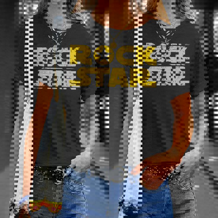 Rocktar ロックスターになるために生まれたギフト Tシャツ 彼女への贈り物