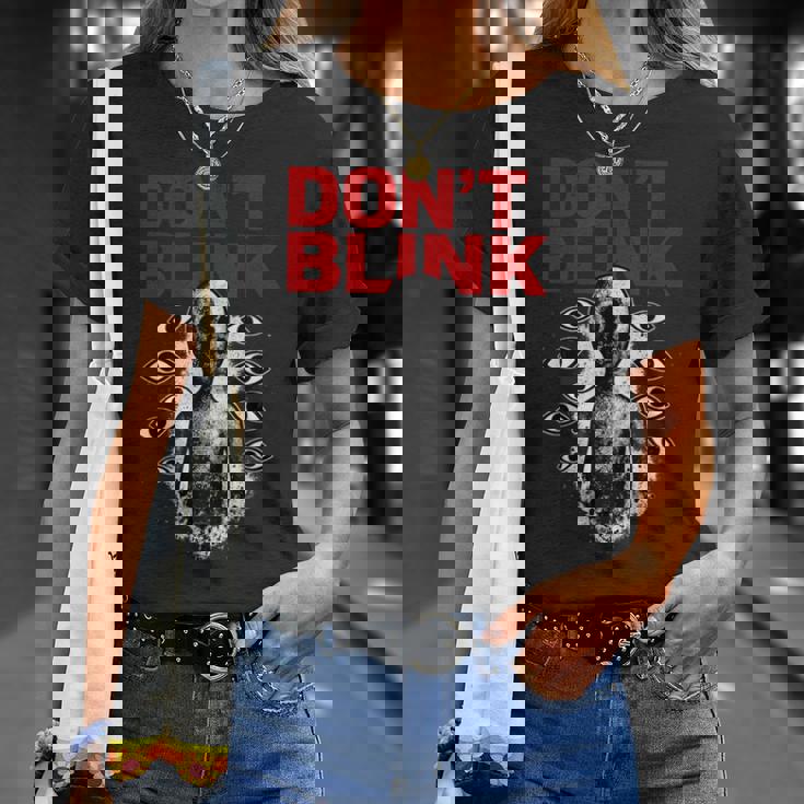 Scp-173 – Don't Blink Tシャツ 彼女への贈り物