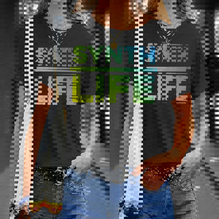 Sintetizador De Camisa Deintetizador Para Hombres Y Es Camiseta unisex Regalos para ella