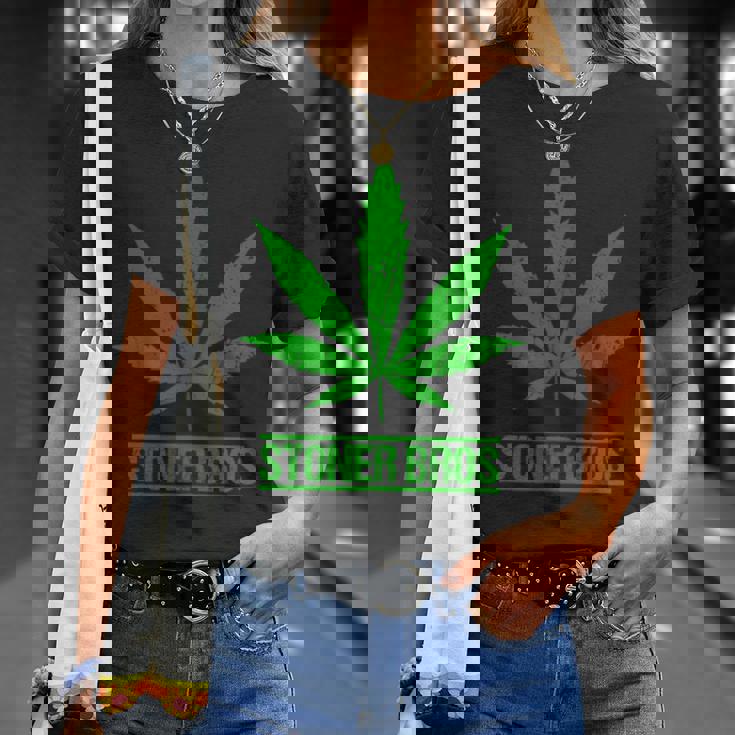 Stoner Bros マリファナ Cannabis Weed Tシャツ 彼女への贈り物