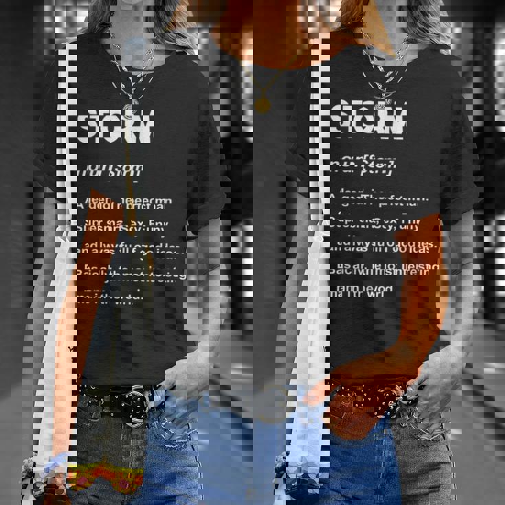 Storm ネームシャツ Tシャツ 彼女への贈り物