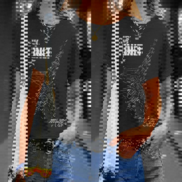 Su-27 フランカー Tシャツ 彼女への贈り物