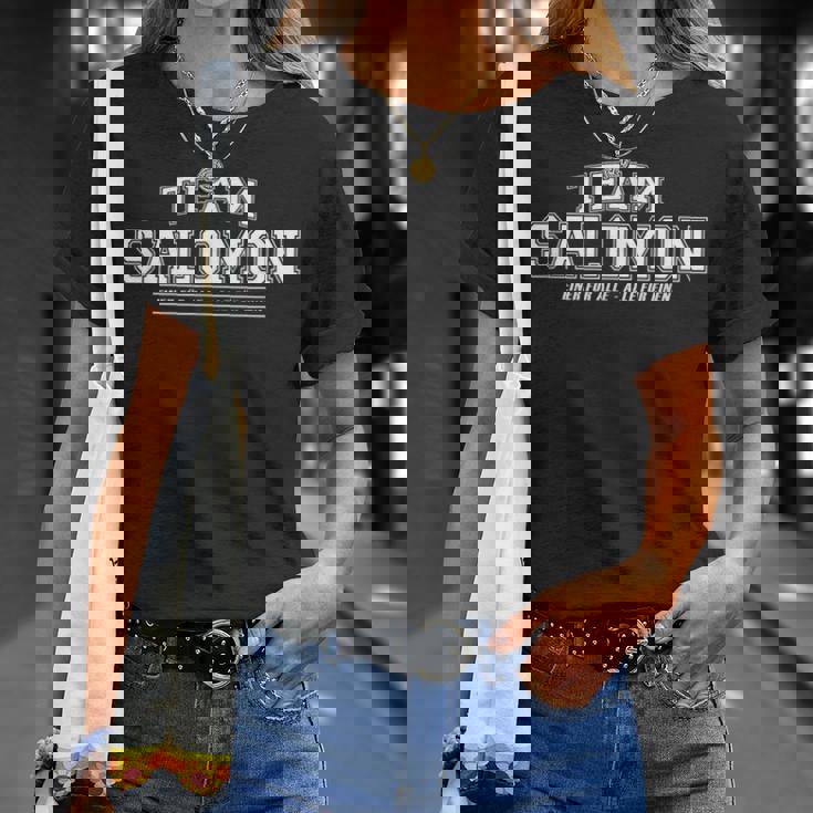 Teamalomon Tシャツ 彼女への贈り物