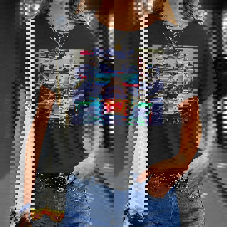 Trendy Formula One Kitty Poster Tシャツ 彼女への贈り物