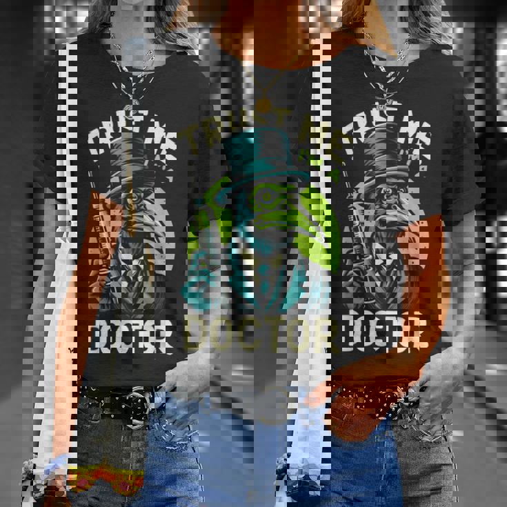 Trust Me I'm A Doctor Plague エモ スチームパンク ゴス ヒップスター Tシャツ 彼女への贈り物