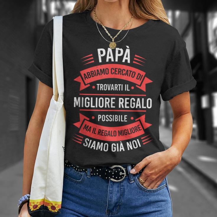 Uomointage Festa Del Papà Padre Regalo Papà Compleanno Maglietta Regalos para ella