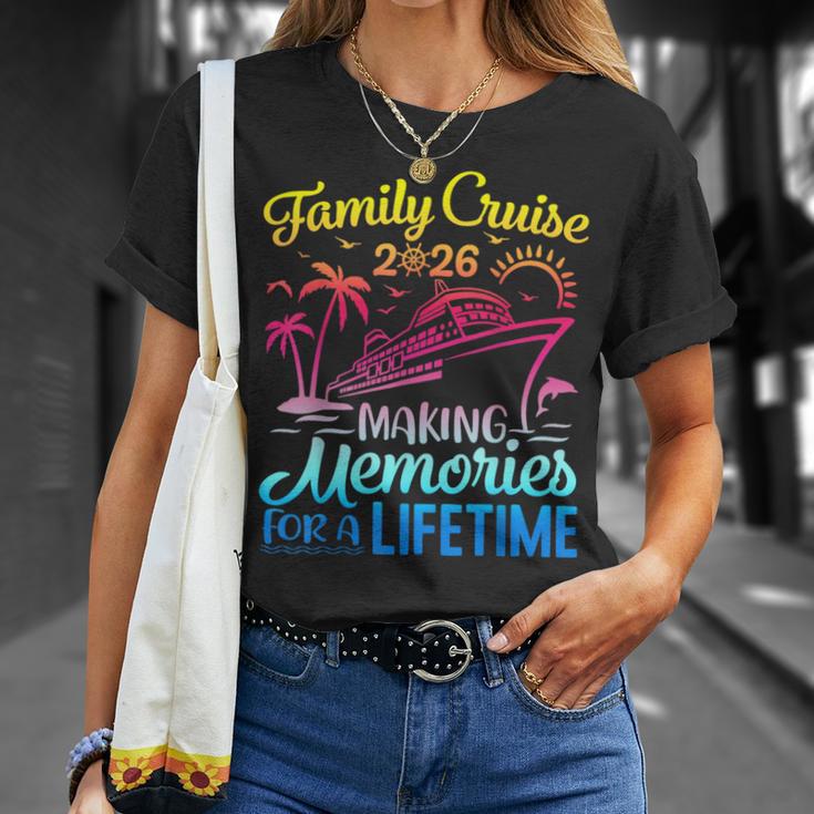 Vacation Family Cruise 2026 Making Memories For A Lifetime T-Shirt | Mazezy