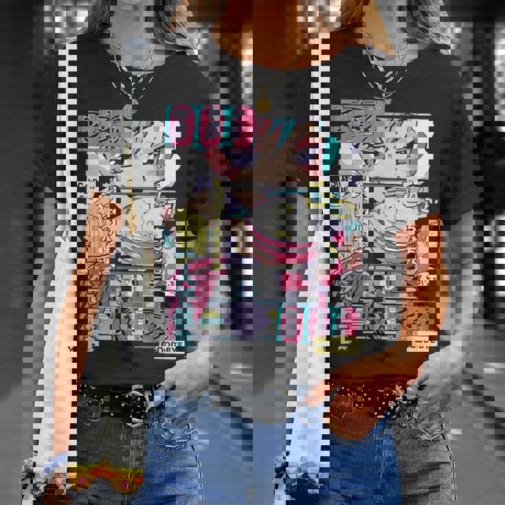 Vaporwave レトロ 90年代 日本アニメ 女の子とラーメン 美学 Tシャツ 彼女への贈り物