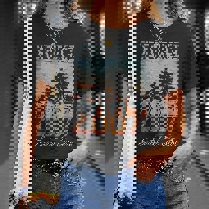 Vintage 2007 Limited Edition 19Th Birthday 19 Year Old Tシャツ 彼女への贈り物