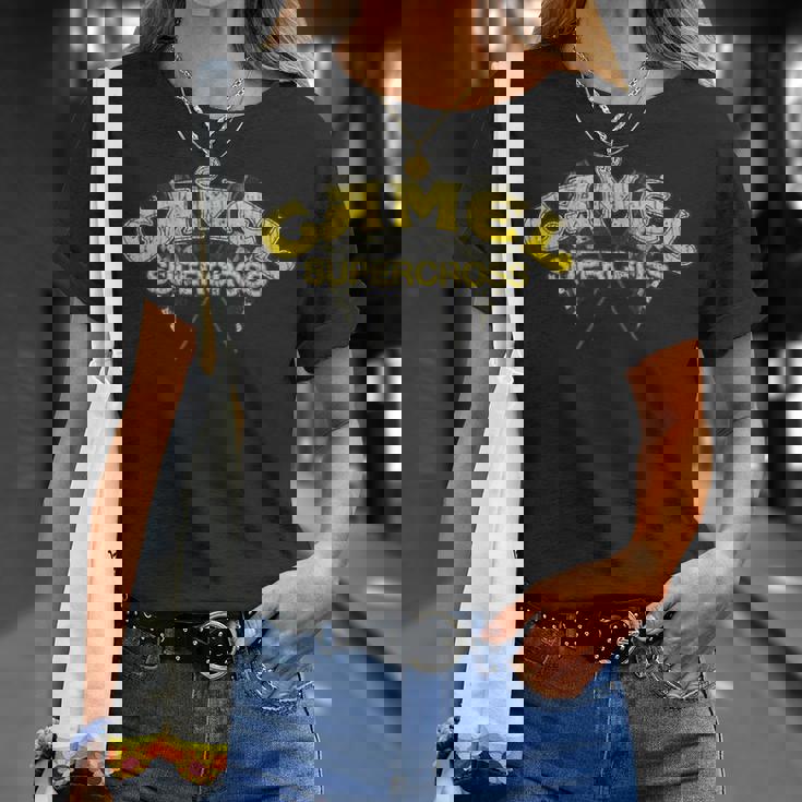 Vintageport Lover Quote Camel upercross レトロ Tシャツ 彼女への贈り物