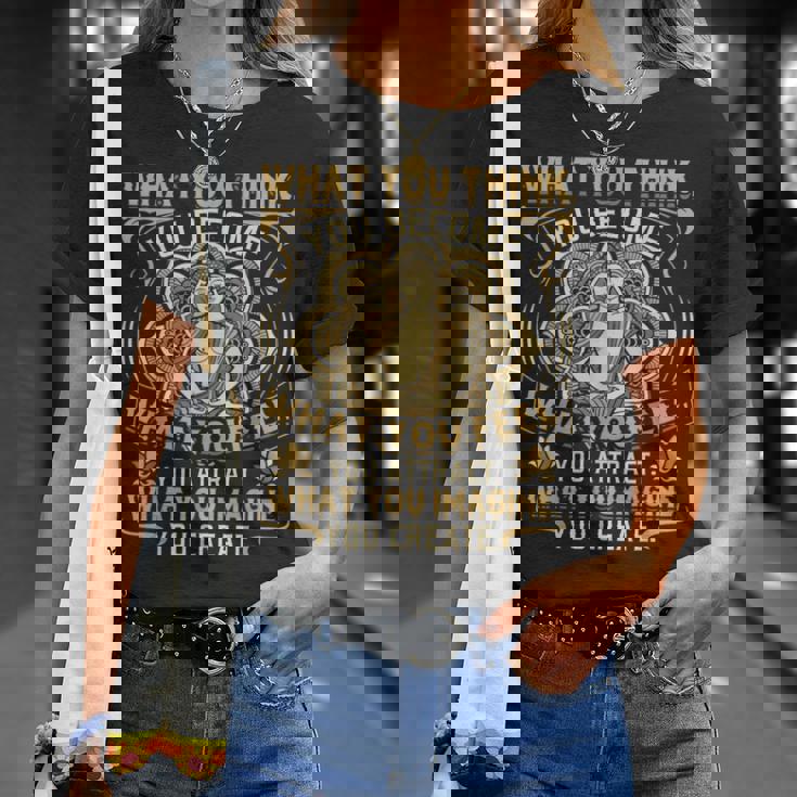 What You Think You Become ブッダシャツ ブッダtシャツ Tシャツ 彼女への贈り物