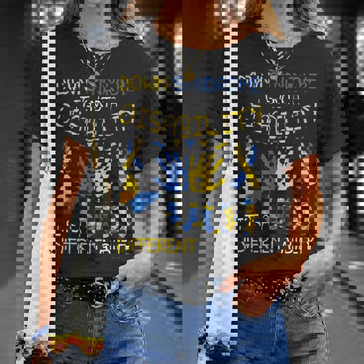 World Downyndrome Day ダウン症啓発 Tシャツ 彼女への贈り物