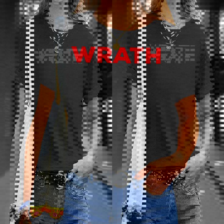 Wrath Tシャツ 彼女への贈り物