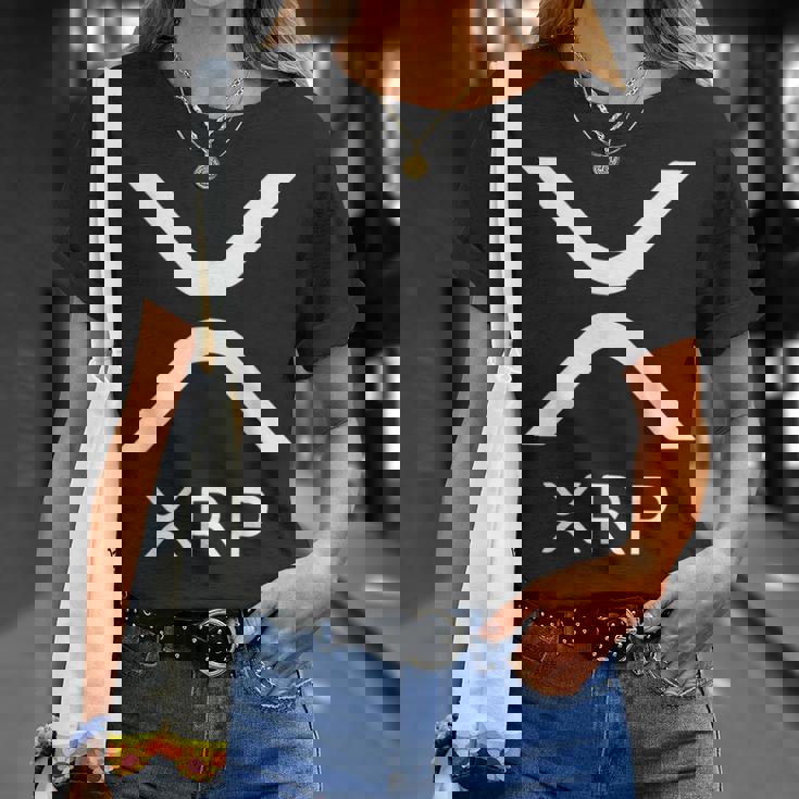 Xrp リップルアルトコイン暗号通貨支払いプロトコル通貨 Tシャツ 彼女への贈り物