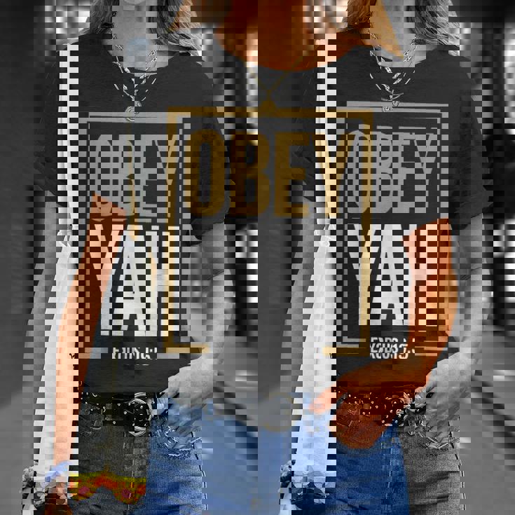 Yah Exodus 19 Tシャツ 彼女への贈り物