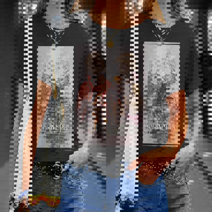 『ファイナルファンタジータクティクス – イヴァリース クロニクルズ』 キービジュアル 長袖tシャツ Tシャツ 彼女への贈り物