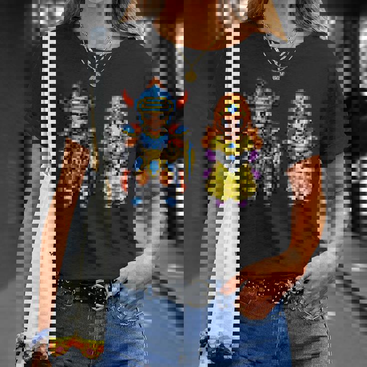 【公式】Hd-2D版『ドラゴンクエストi』キャラクタードット 長袖tシャツ Tシャツ 彼女への贈り物