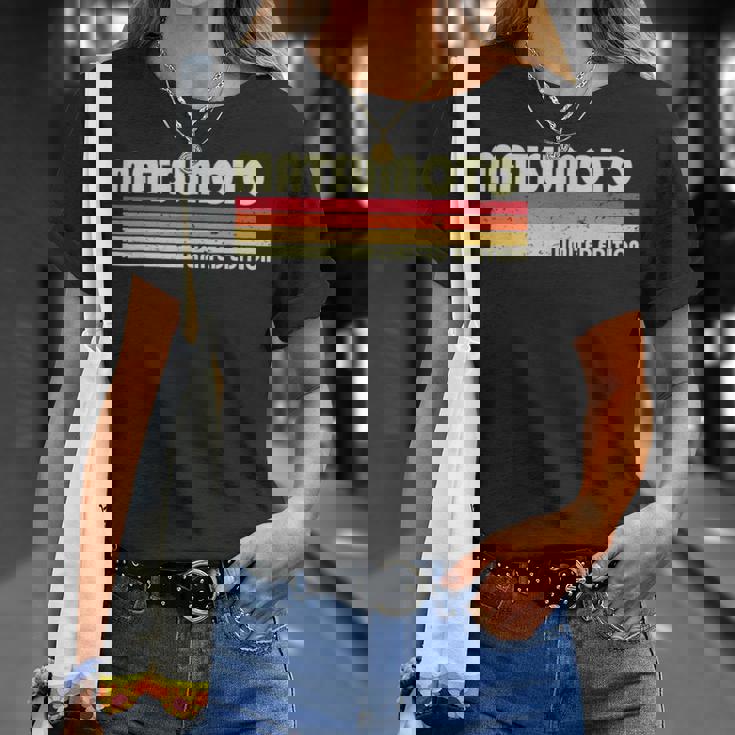 【松本 松元 まつもと】名前 名字 家族お揃い ギャグ ネタ ウケ狙い 贈り物 ギフト 面白い おもしろ Tシャツ 彼女への贈り物