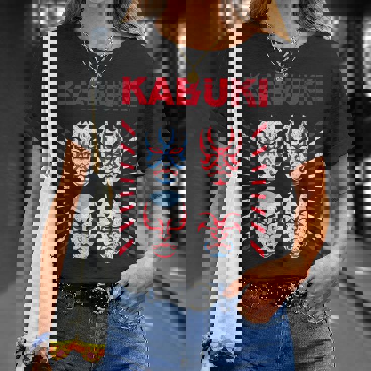 【歌舞キッス！架空の 歌舞伎メイク ロック バンド】グラムロック ヘビメタ ツアー 音楽 面白 おもしろ ネタ 衣装 Tシャツ 彼女への贈り物