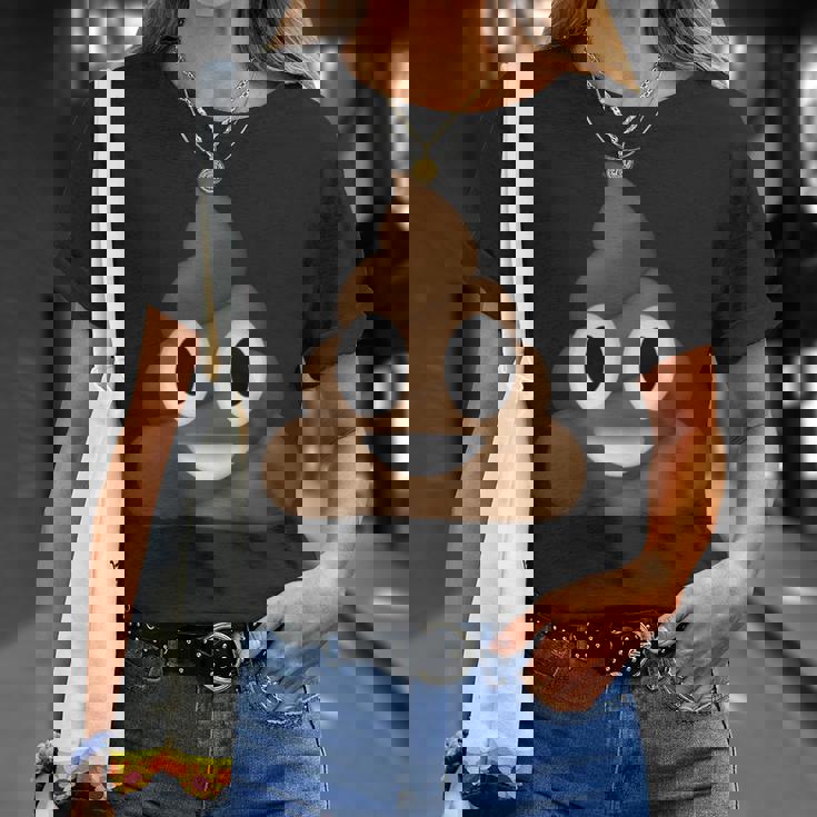 うんちパイル 笑顔 ハッピー うんちパイル うんちの渦 かわいい おもしろい 長袖tシャツ Tシャツ 彼女への贈り物