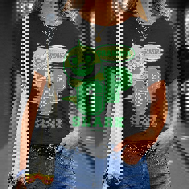 おじいちゃんシャーク・レトロ・ベイシャーク・サメもぞくプレゼント・キッズ・メンズ・ウーマンズ Tシャツ 彼女への贈り物