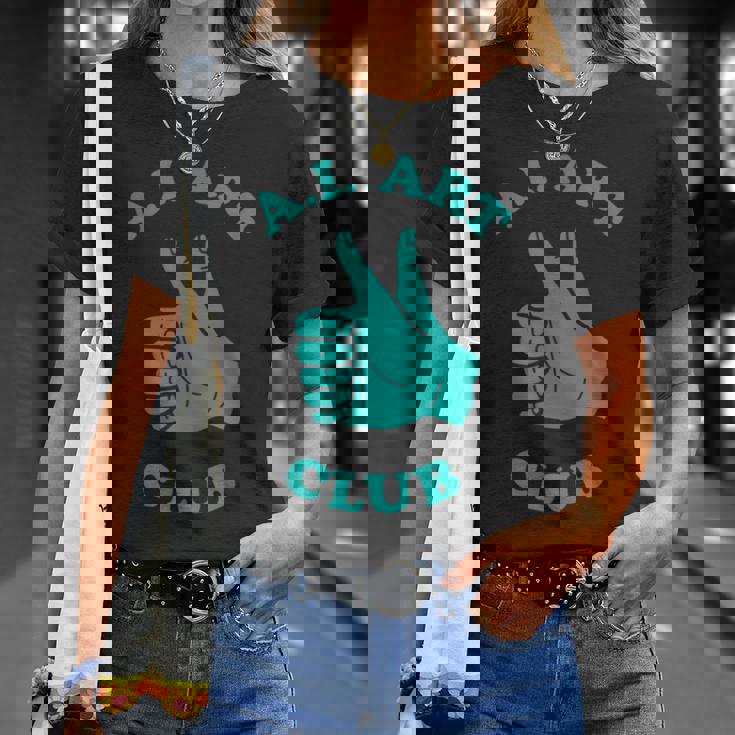 おもしろaiアートクラブ 人工知能 機械学習 Tシャツ 彼女への贈り物