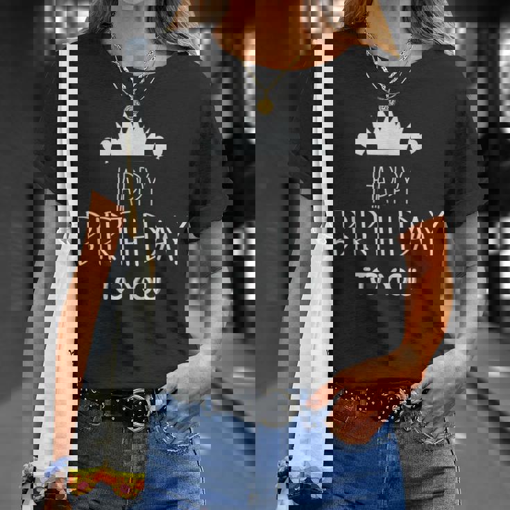 お誕生日おめでとう、おめでとうございます Tシャツ 彼女への贈り物