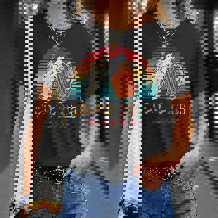 じいじ2026・おじいちゃんお知らせ・新生児のおじいちゃん・プレおじいちゃん Tシャツ 彼女への贈り物