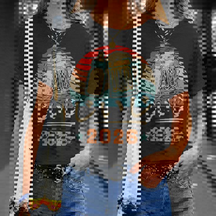 じいじ2026・おじいちゃんのお知らせ・プレおじいちゃん・妊娠報告 おじいちゃん Tシャツ 彼女への贈り物