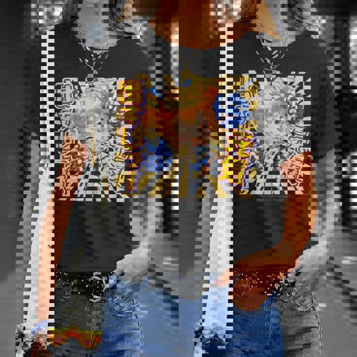 ひなビタスタンプ 一舞04「元気出すしっ！」 Tシャツ 彼女への贈り物