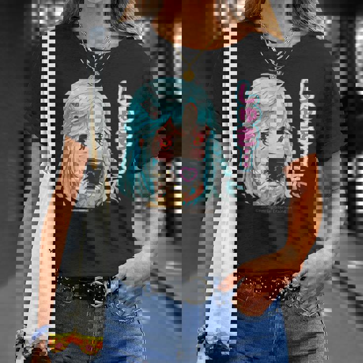 ひなビタスタンプ 心菜02「しゅき…」 Tシャツ 彼女への贈り物