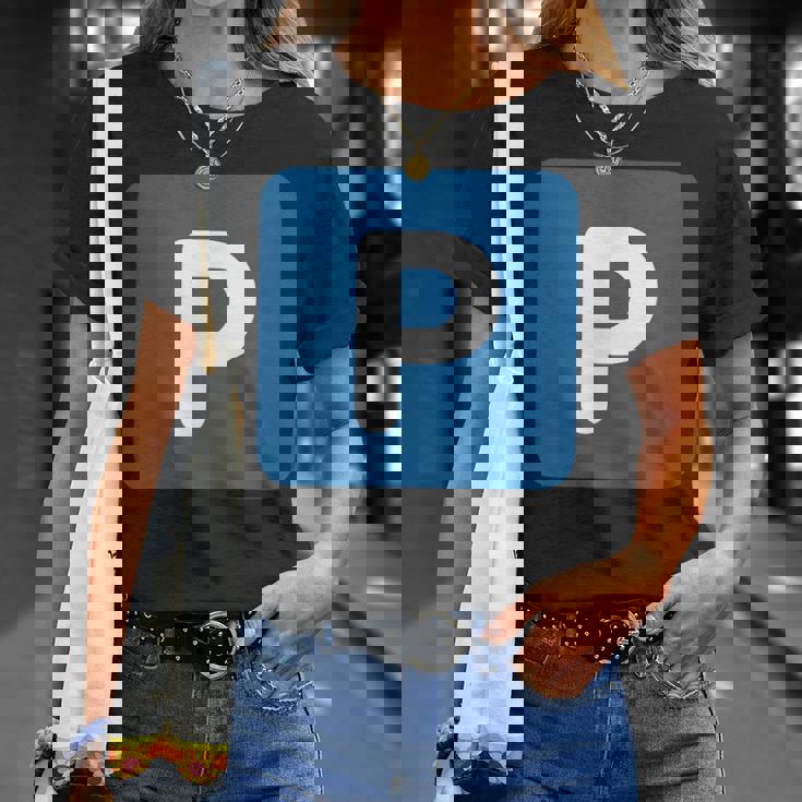 ぷしん P Tシャツ 彼女への贈り物