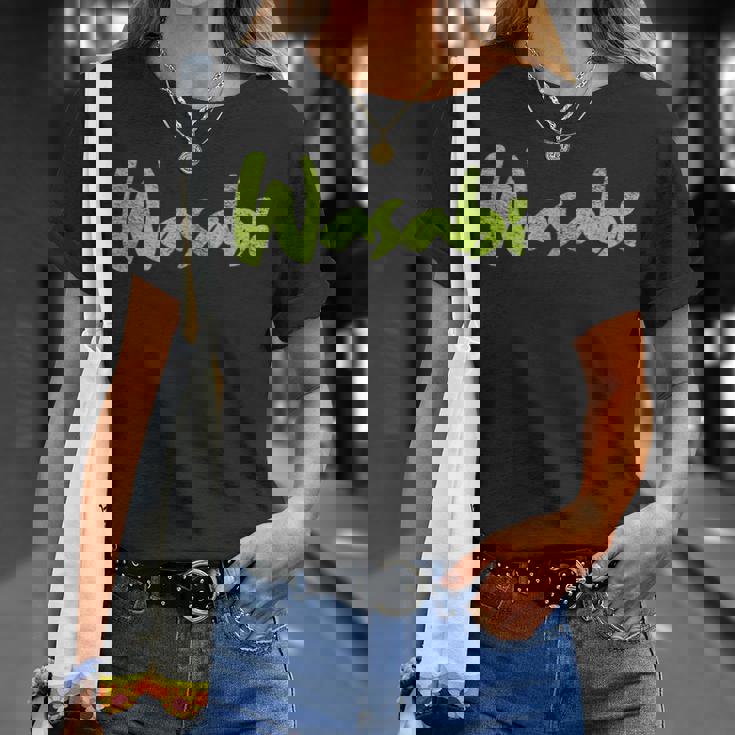 わさびハロウィンコスチュームごっこ I'm Wasabi Fun Tシャツ 彼女への贈り物