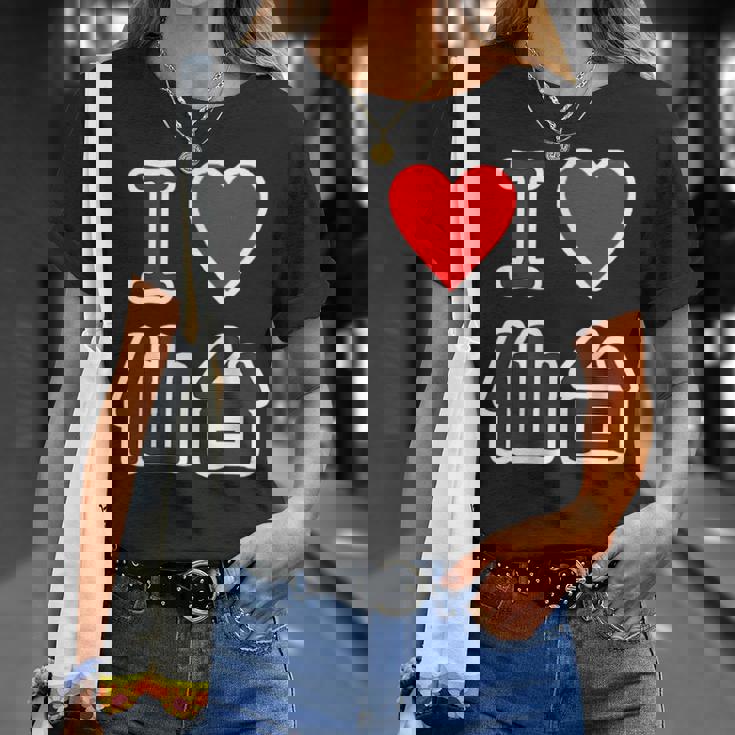 アイラブ・仙台《宮城》（I Love ハート）【47都道府県】Jimo-T ジモティ 地元愛 お土産 面白い Tシャツ 彼女への贈り物