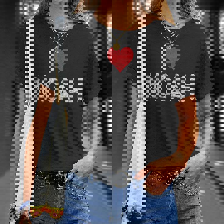 アイ・ラブ・ノア Tシャツ 彼女への贈り物