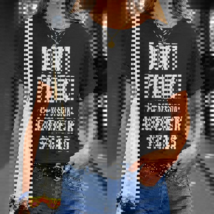 アグロフォレストリースペシャリスト 長袖tシャツ Tシャツ 彼女への贈り物