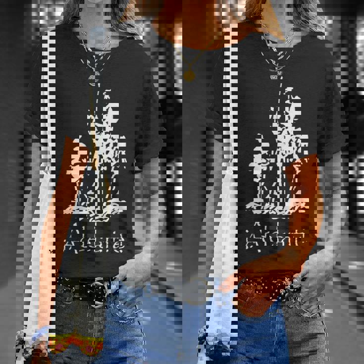 アデランテ ドン・キホーテ サンチョ・パンザ Tシャツ 彼女への贈り物